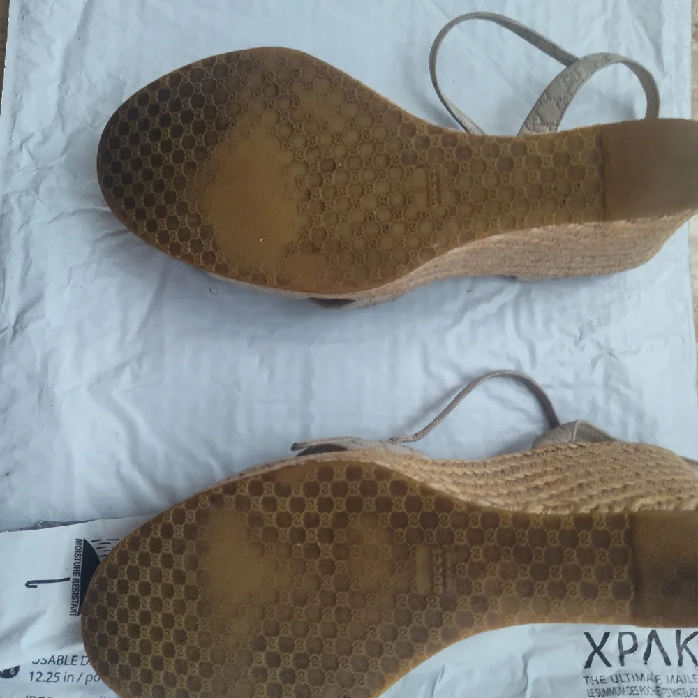 Gucci Microguccissima Espadrilles Wedges - Picture 5 of 5